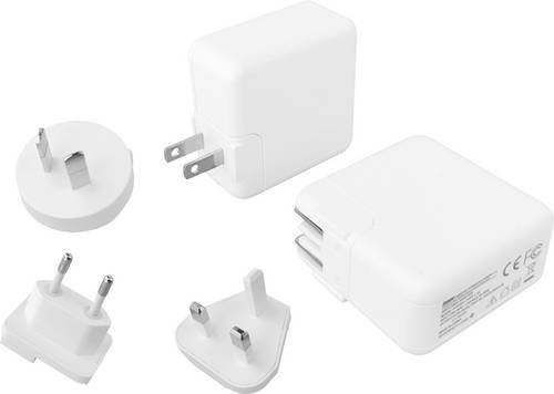 Dehner Elektronik SYS 1621-45 USB-C Steckernetzteil in Weiß mit 45W und variabler Festspannung 5V, 9V, 12V, 15V, 20V 3A - Bild 1