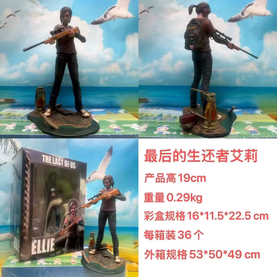 Bandai The Last Of Us Ellie Williams und Joel Miller, Actionfiguren, Einzelfigur - Bild 2