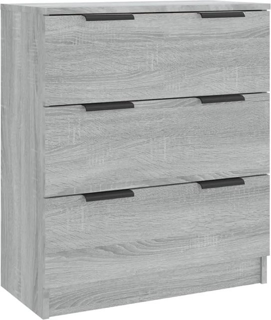 vidaXL Sideboard Grau Sonoma aus Holzwerkstoff B/T/H: 60 x 30 x 70 cm - Bild 1