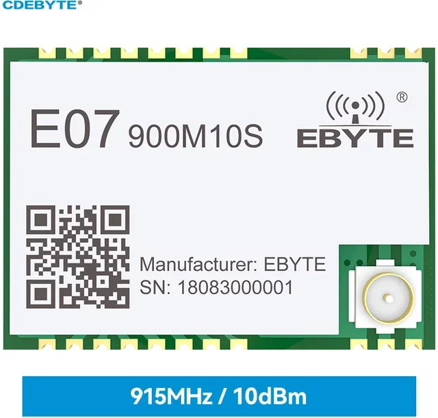 TI CC1101 Wireless RF Modul E07-900M10S mit 868 MHz und 915 MHz Long Range Reichweite bis 1,5 km, SMD mit Stempel Loch Antenne und SPI Schnittstelle - Bild 1