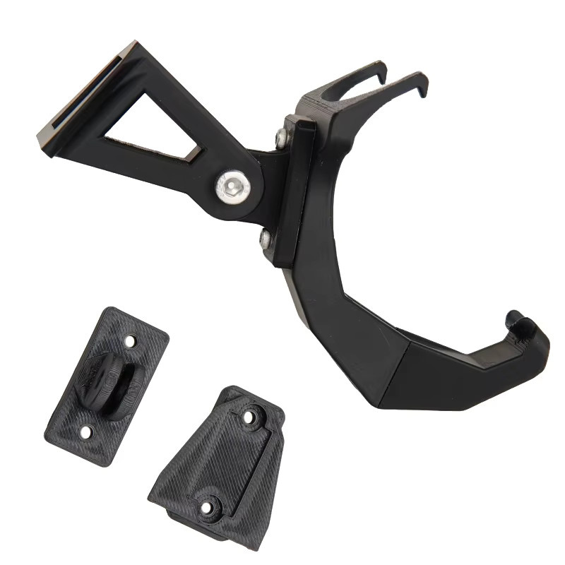 FGM Taktische Helmhalterung für DJI Brille 3 und 2 in Schwarz, 3D-gedrucktes PETG Zubehör-Set - Bild 5
