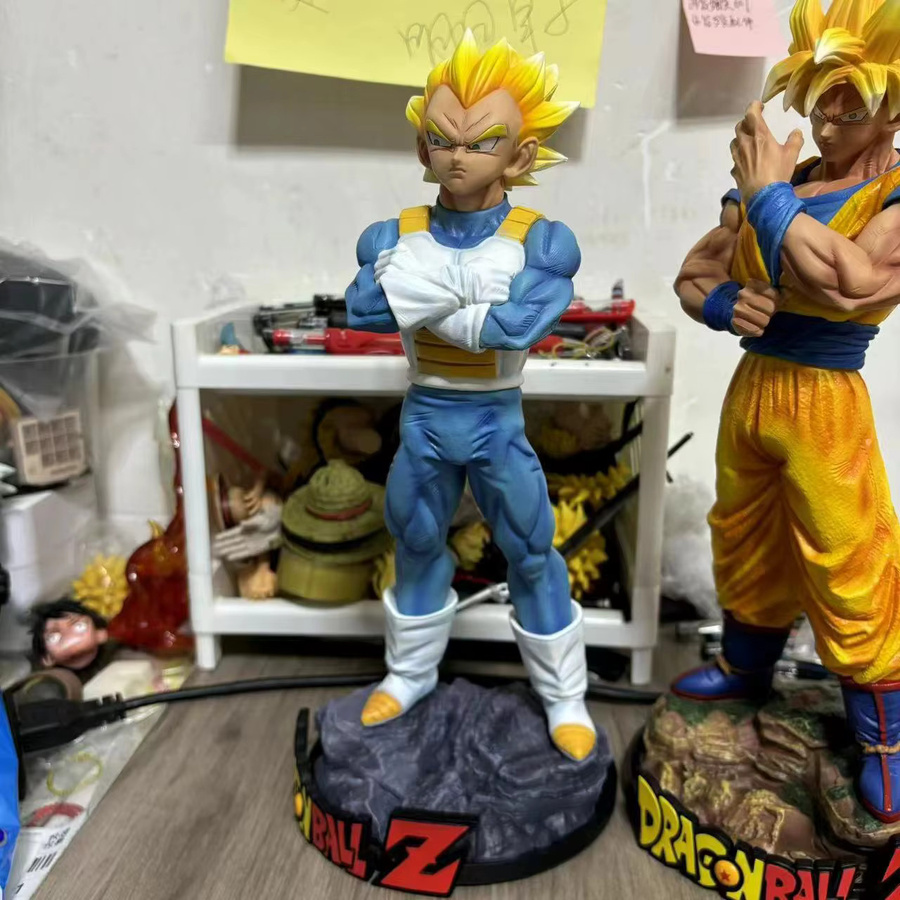 Bandai Dragon Ball Vegeta Son Goku Super Saiyajin Figuren, Actionfiguren, Kunststoff, Bunt / Mehrfarbig - Bild 2