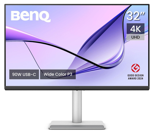 BenQ MA320U 4K Ultra HD Monitor, 31.5 Zoll (80 cm), 3840 x 2160 Pixel, Weiß