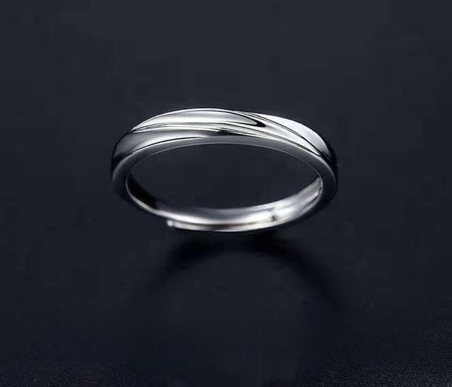 YIRAN Ring, Kupfer, Grau, Herren - Bild 1