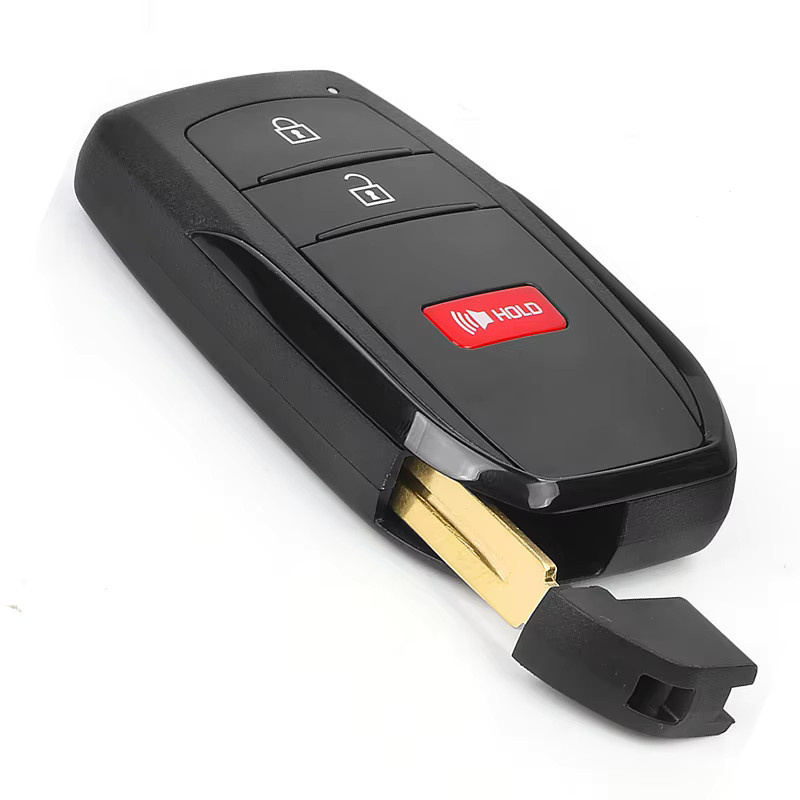 KEYECU Smart Card Remote Key Fob 14,3 MHz für Toyota Corolla Cross 2022-2024, Schwarz, Ersatz-Board 231451-2561 3HYQ14FBW 8990H-0A010 8990H-0A020 - Bild 4