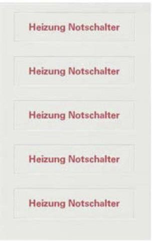 Siemens Schalterprogramm Beschriftungsfeld Delta 5TG1316 Weiß - Bild 1