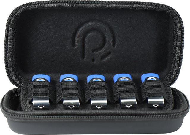 Stoßfeste USB-Stick-Aufbewahrungstasche in Schwarz für USB-Sticks und Stifte - Bild 1
