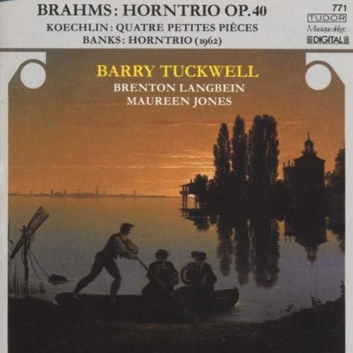 CD Charles Koechlin, Don Banks, Johann - Horntrio Op 40 / 4 Petites Pieces Klassik, Schwarz - Bild 1