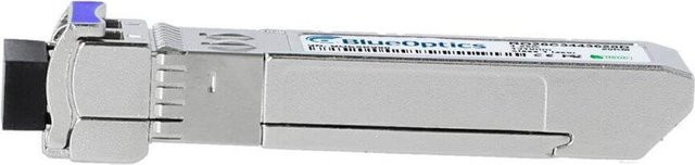 BlueOptics cSFP Transceiver Calix 100-02581 Singlemode Gigabit Highspeed für Glasfaser Netzwerke, Farbe: Silber - Bild 1