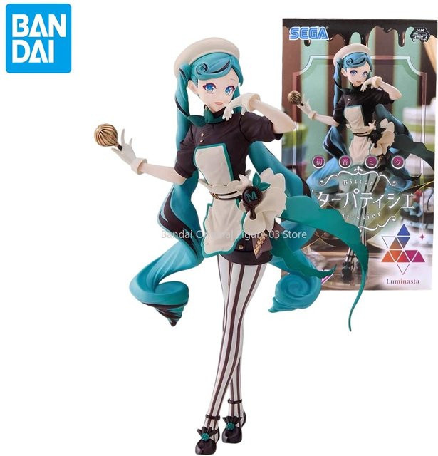 SEGA Vocaloid Hatsune Miku Dunkle Schokolade Gebäck Chef, Modell Puppen, Einzelfigur - Bild 1
