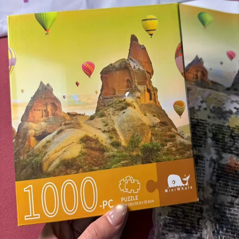 MaxRenard Wüsten-Heißluftballon-Puzzle, 1.000 Teile, ab 14 Jahren - Bild 2