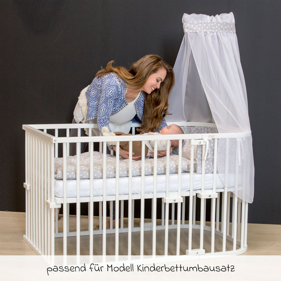 Babybay Matratze MediTex extraluftig für das Original Beistellbett nach Umbau zum Juniorbett, Weiß, B/T: 60 x 120 cm - Bild 2