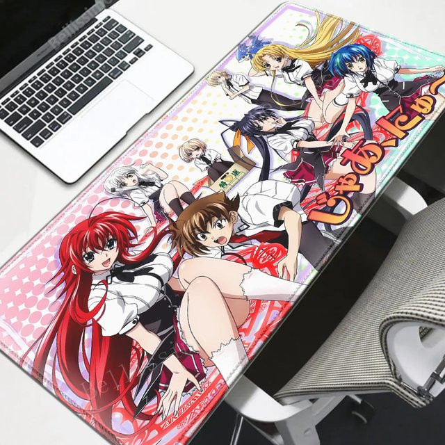 Potdemiel High School DxD Gaming Mauspad in Multicolour für Schreibtisch und Tastatur - Bild 1