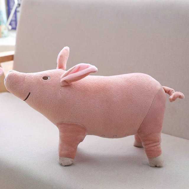 Kidsly Schwein Plüschtier, Rosa, 25cm - Bild 1