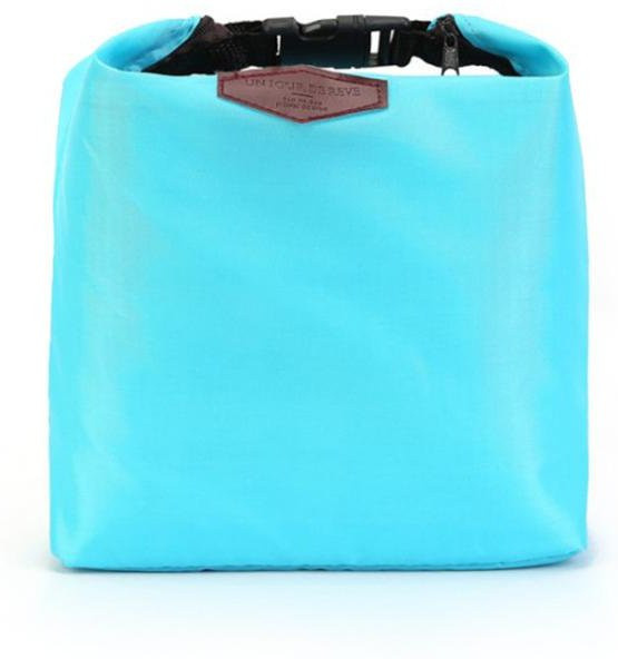 Isolierte Thermos-Mittagstasche von Super Six in Türkis, wasserdichte Kühltasche für Picknick und unterwegs - Bild 1