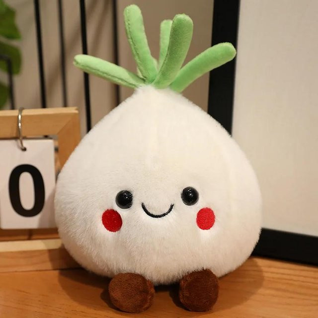 Yiran toy Ingwer Zwiebel Knoblauch Plüschpuppe, Gemüse Serie, Plüsch / Textil - Bild 1