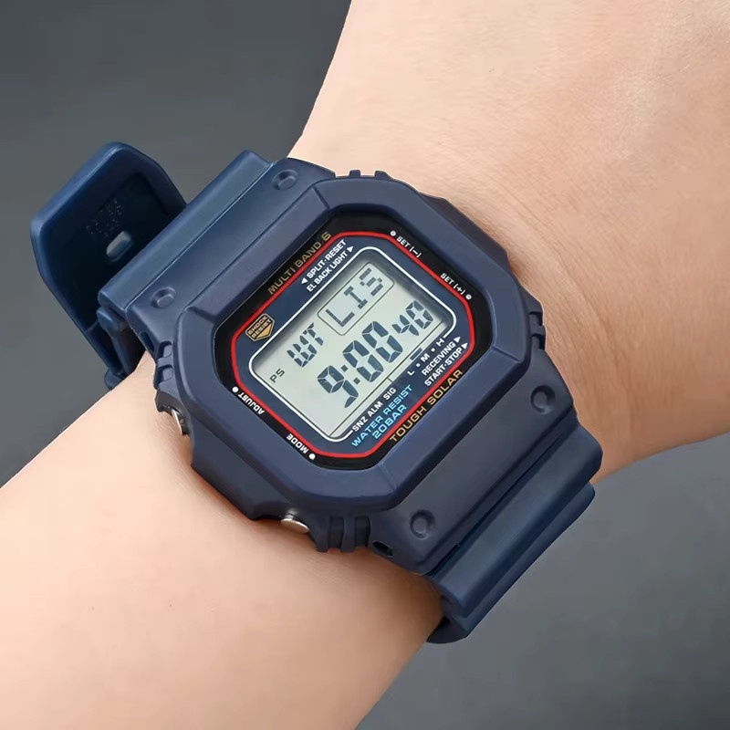 Casio Uhrenzubehör Gehäuse und Armband, Kautschuk, Schwarz, Unisex - Bild 4