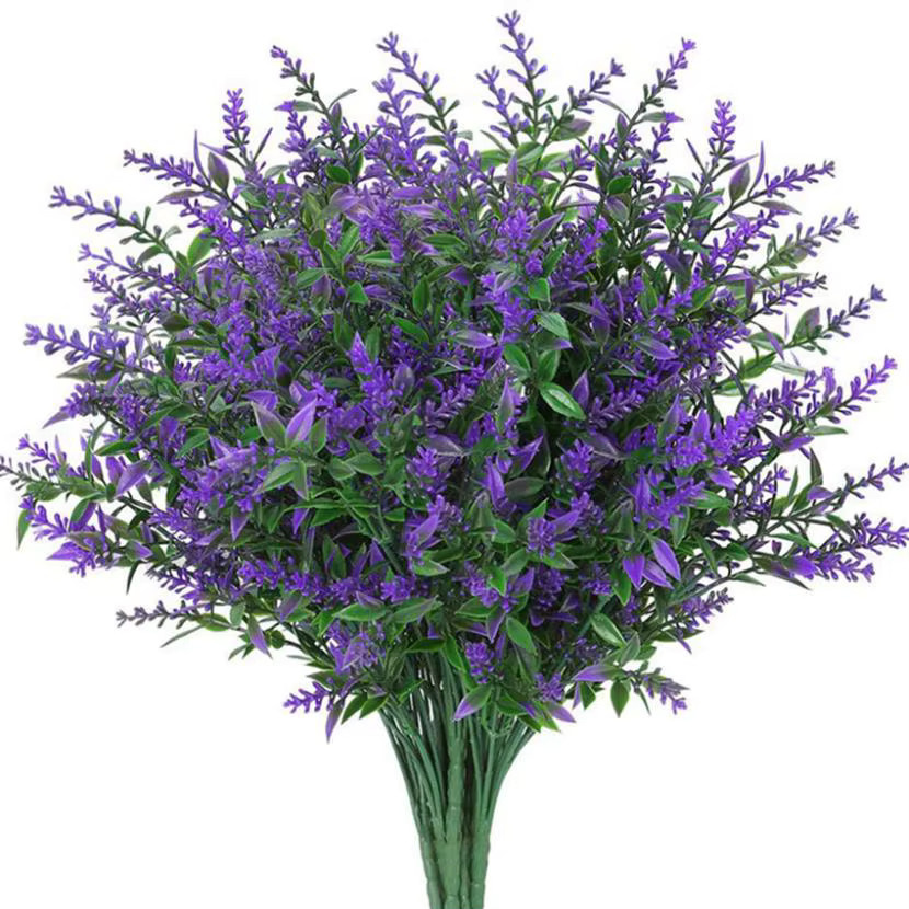 Künstlicher Lavendel von TTCY aus Kunststoff für deine Dekoration in Vase, Hochzeit und Hausgarten - Bild 2