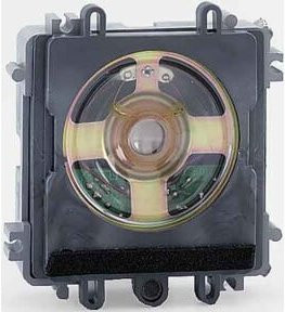 balcom electronic Einbau-Türlautsprecher ETL 290 wetterfest, grau, B: 85 mm x H: 75 mm - Bild 1