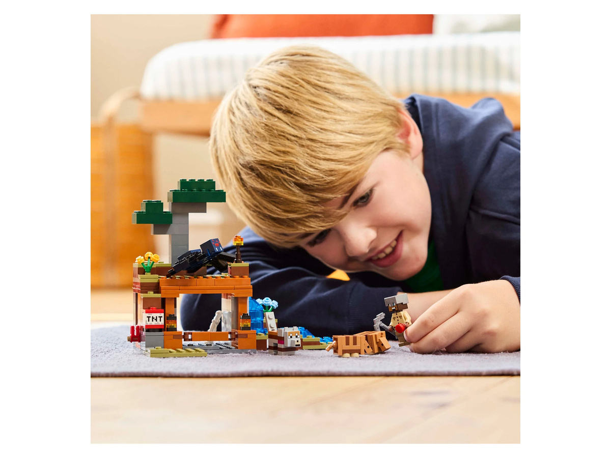 LEGO Minecraft Die Expedition zur Gürteltiermine Konstruktionsspielzeug ab 8 Jahren - Bild 4