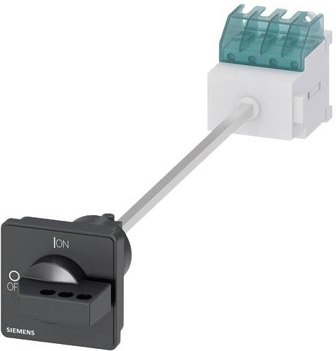 Siemens Lasttrennschalter Schwarz 4polig 16A 6mm² 690 V/AC 3LD20171TL11 - Bild 1