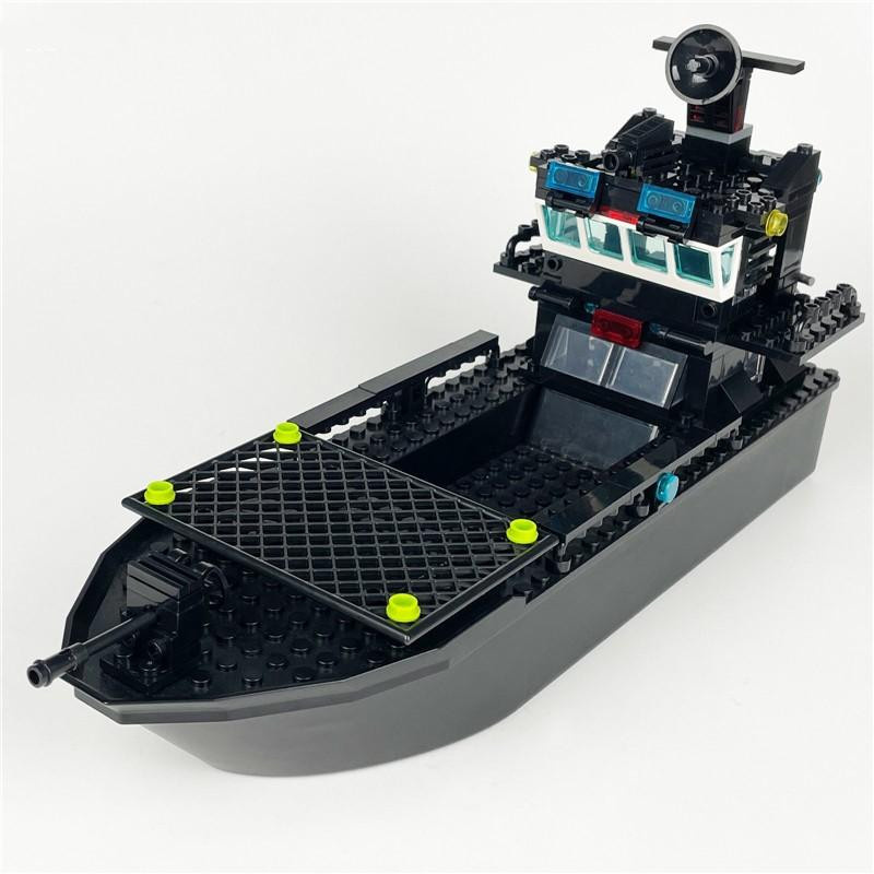 Yiran toy Großes Patrouillenschiff Bausteine Schiffsspielzeug ab 12 Jahren - Bild 2