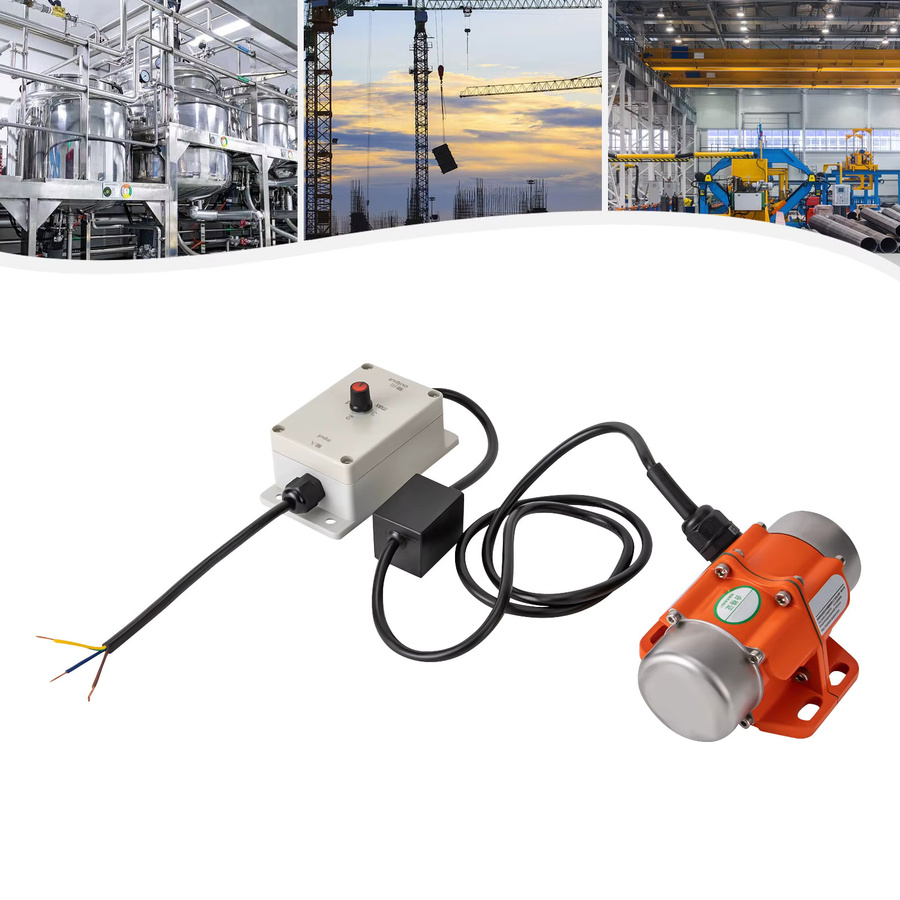 Bymaocar Einphasiger Betonrüttelmotor mit Drehzahlregler, 30 W oder 100 W, 3000 U/min, asynchroner Wechselstrom-Vibrationsmotor - Bild 3