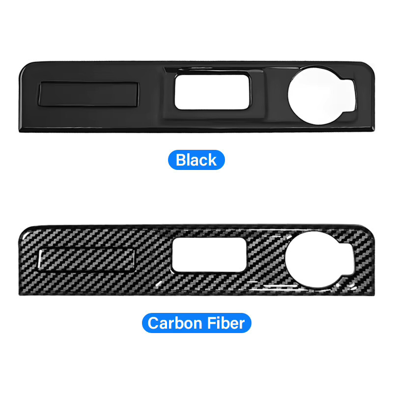 YaLumei USB-C Port Zierleisten Abdeckung für Honda CR-V 6. Generation 2023 2024 2025 Hybrid in Schwarz - Bild 3