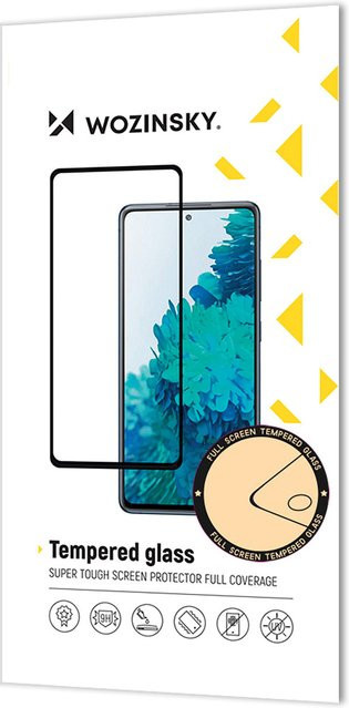 WZK Displayschutzfolie aus gehärtetem Glas für Samsung Galaxy S25 S931, transparent, Full Glue - Bild 1