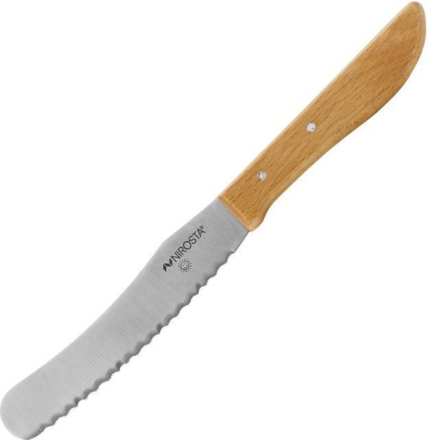 Nirosta Brötchen- und Buttermesser aus Edelstahl in Silber mit polierter Oberfläche - Bild 1