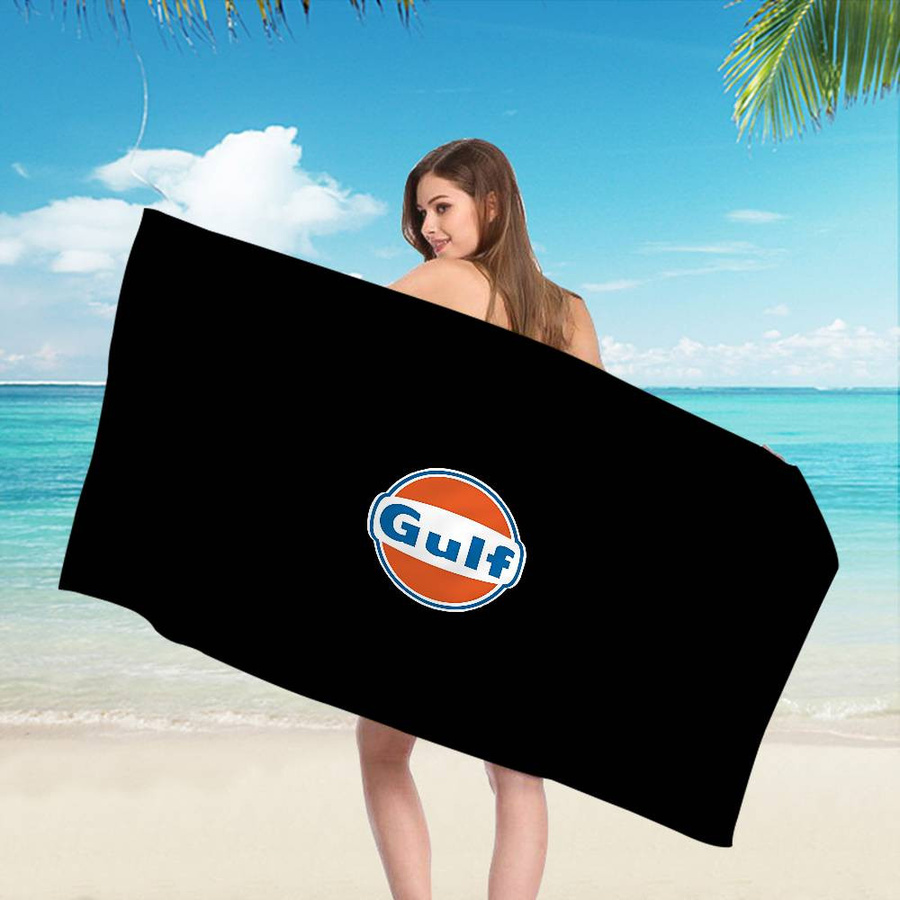 G-Gulf Rennwagen Mikrofaserdecke Schnelltrocknendes Strandtuch in Übergröße, B: 140 cm, H: 180 cm - Bild 2