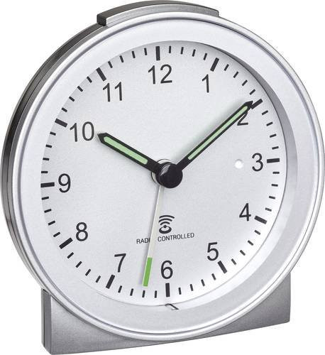 TFA Dostmann Funk Wecker, Silber, Unisex - Bild 1