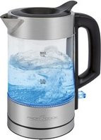 ProfiCook Wasserkocher PC-WKS 1229 G aus Glas und Edelstahl in Schwarz und Blau mit 1,7 l Fassungsvermögen - Bild 1