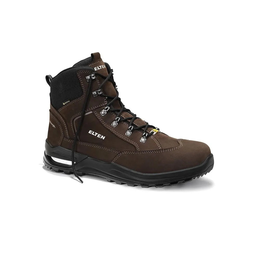 Elten Berufsstiefel Ronan XXF GTX aus Nubukleder in Braun, Größe 46, ESD, O2, WR - Bild 2