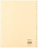 Soennecken A-Z Register beige A4, Breite: 24 cm, Höhe: 29,7 cm - Bild 1