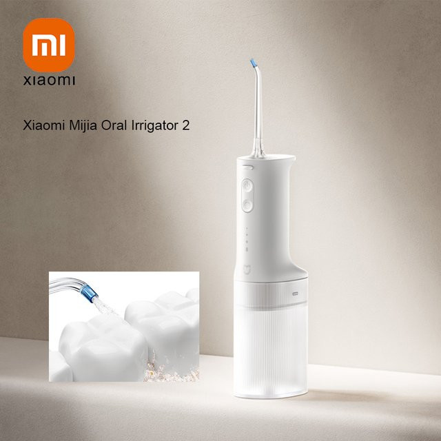 Xiaomi Mijia Munddusche 2, Elektrischer Wasserflosser, Weiß, 200 ml - Bild 1