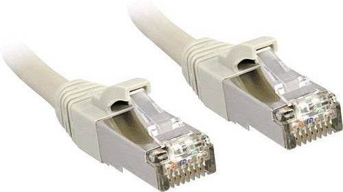 Lindy Premium RJ45 Patchkabel CAT 6 S/FTP Ethernet LAN Grau 50,0 m - Bild 1