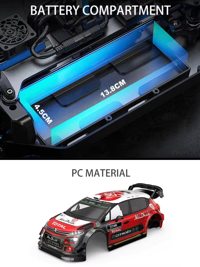 MJX Hyper Go 10303 RC Auto, 1:10, 4WD, Offroad-Rennwagen, Elektrisch - Bild 4