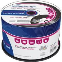 MediaRange CD-R Rohlinge 700 MB in Weiß und Multicolour - Bild 1