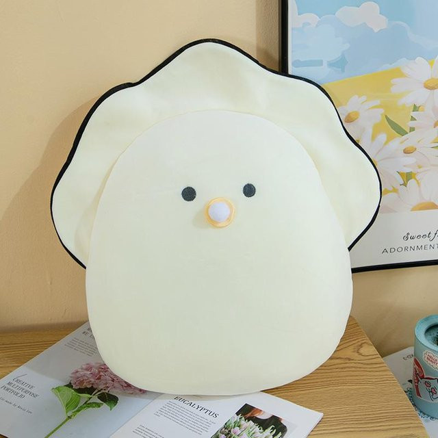 Bai Fen Bai dolls and toys Auster Babypuppe Plüschtier, 70 cm, elfenbein - Bild 1