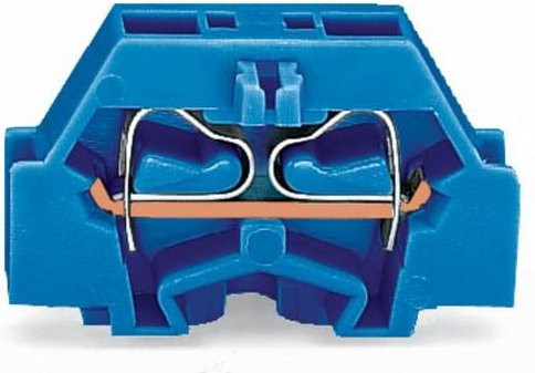 WAGO 261-304 Einzelklemme 6mm Zugfeder Blau 200 Stück - Bild 1