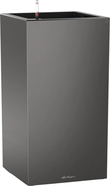 Lechuza Pflanzgefäß Canto Premium High 40 in Anthrazit Metallic, B/T/H: 40 x 40 x 40 cm - Bild 1