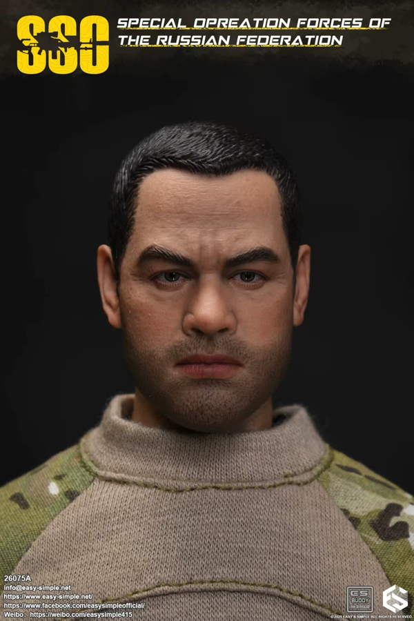 Easy&Simple Die russische Actionfigur Soldat SSO Operation Unit, bewegliche Actionfigur, 12 Zoll - Bild 3