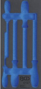 BGS Werkstattwageneinlage 1/3 in Blau aus Kunststoff für Art. 4197 - Bild 1