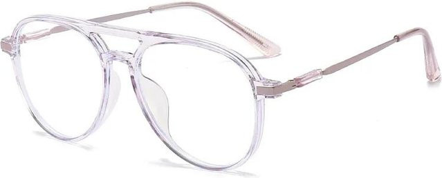 Dote Lesebrille, quadratisch, Vollrand, Kunststoff, transparent, Unisex - Bild 1