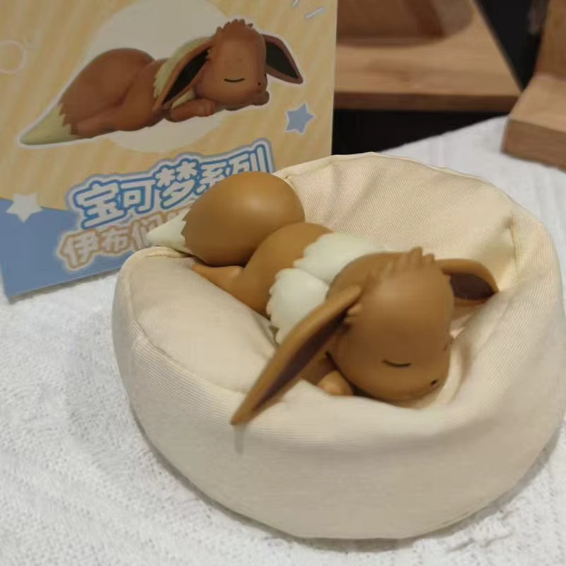 Bandai Pokemon Eevee Sleeping Series Blind Box Figur, Einzelfigur - Bild 4