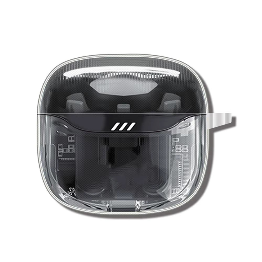 Schutzhülle für JBL TUNE FLEX 2 kabellose Ohrhörer, transparente Gummi-Hülle, stoßfest und kratzfest - Bild 4