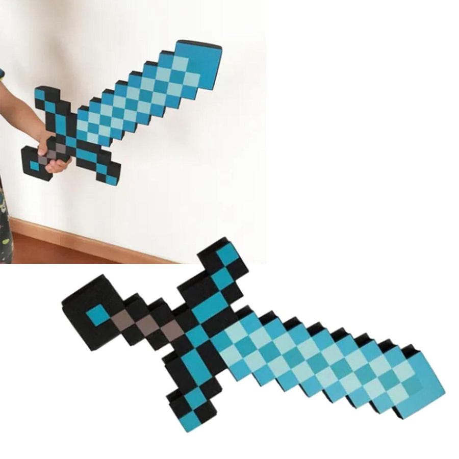 Neoglint Diamantschwert, Minecraft, Fantasy, Zubehör, Blau, Schaumstoff - Bild 2