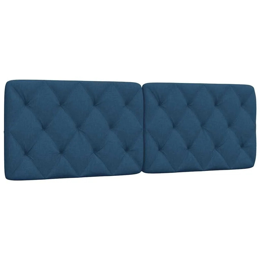 vidaXL Kopfteil-Kissen in Blau aus Polyester mit einer Breite von 160 cm - Bild 2