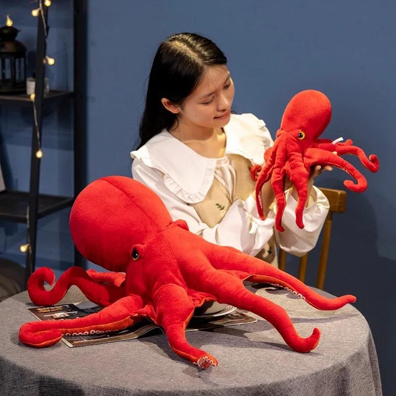 Bai Fen Bai Toys Meerestierpuppen Oktopus Meeresschildkröte Plüschspielzeug - Bild 3